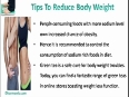Best And Easy Tips To Reduce Body Weight Without Any Side Effects 