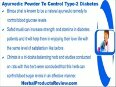 Ayurvedic Powder To Control Type-2 Diabetes That You Should Not Miss