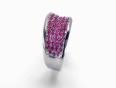 Magnetic 1.45CTW Genuine Ruby .925 Sterling Silver Ring 