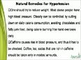 Natural Remedies For Hypertension To Control High Blood Pressure