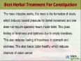 Best Herbal Treatment For Constipation And Abdominal Pain
