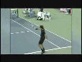 Federer Returns 140 mph Roddick Serve