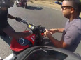 Double bike accident video