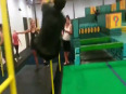 Amazing monkey bar jumps video