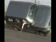 Dangerous car stunt video