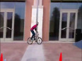 Bmx bike stunt knockout video