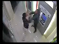 Robber Gets Beaten In ATM
