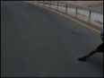 Skateboarder-hits-guardrail-video