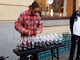 Musical Glass Street Show