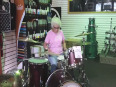 Grandma drummer amazing skills