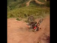Dirtbike mountain climb failed video