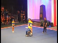 Wheelchair Cheerleading Stunt