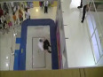 Crazy trampoline stunt video