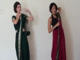 How to wear a sari