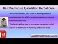 Best Premature Ejaculation Herbal Cure To Prolong Lovemaking