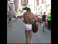 Naked CowBoy at Time Square