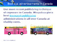 Cost of bus advertising in Canada