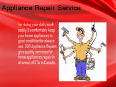 Sufficient appliance repair service Mississauga