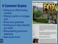 Mortgage relief fraud