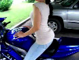 Sexy Chick Humps a Suzuki (Wish I Was the Seat)