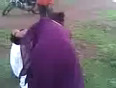 Angry mother beats up daughter's boyfriend