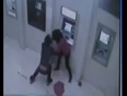 Woman robbed at atm video