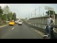 Surprise bike accident video