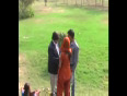 Lovers caught in park video