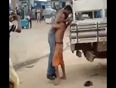 Drunk man fight video