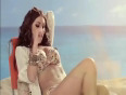 Funny girl on beach video