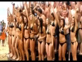 Bikini girls group shower video