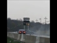 Dangerous car crash video