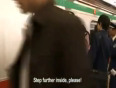 People struck in japan train video