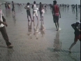 BOY PLAY IN BEACH