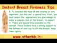 Home Remedies for Breast Firming and tipsss