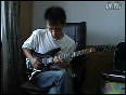 Chinese boy guitar solo