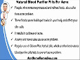 Top Rated Natural Blood Purifier Pills To Prevent Acne Problem