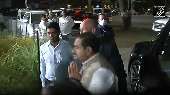 Gautam Adani arrives at Vijay Rupani's residence in Gandhinagar