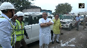 Railway Minister inspects Bullet Train work