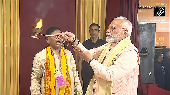PM Modi visits CR Park Durga Puja Pandal amid Navratri celebrations