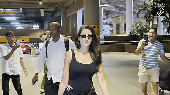 Nora Fatehi spotted at Mumbai Airport