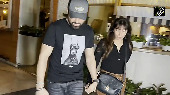 Emraan Hashmi spotted with his wife Parveen Shahani in Bandra
