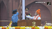 PM Modi hoists Tricolour at Red Fort to mark 79th Independence day