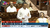 Milind Deora mocks Donald Trump in Rajya Sabha