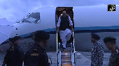 Rajnath Singh reaches Bhuj for Dussehra