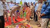 Hema Malini plants saplings in Vrindavan under 'Ek Ped Maa Ke Naam' initiative