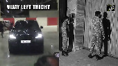 Moment When Vijay left Trichy after deadly stampede & reached his home in Chennai