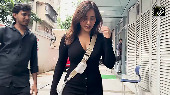 Neha Sharma stuns in black mini dress