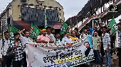 Bharat Bandh: RJD's student wing blocks Jehanabad railway tracks