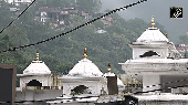 Trikuta Hills Vanish in Mist: Heavy Rains Blanket the Region
